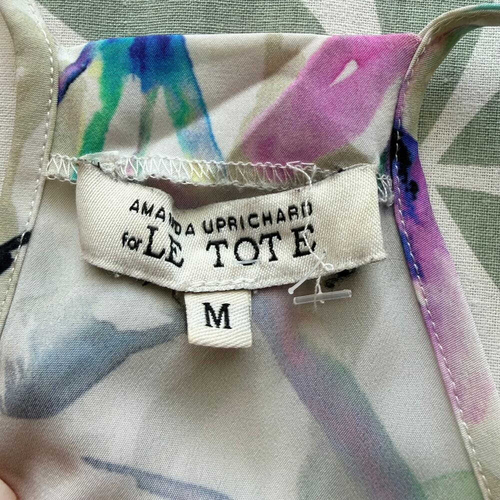 Amanda Uprichard for Le Tote Racerback Tulip Dress M - Picture 7 of 7